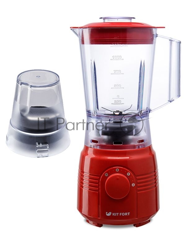 Блендер стационарный Kitfort КТ-1331-2 350 Вт. красный