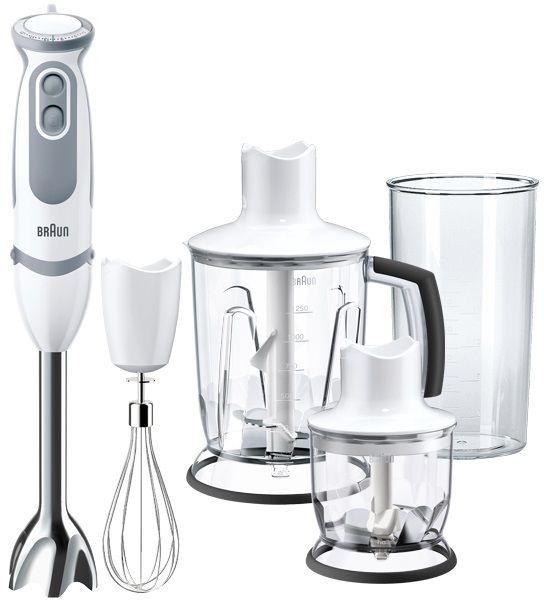 Блендер погружной Braun MQ5045 Aperitive 750 Вт. белый