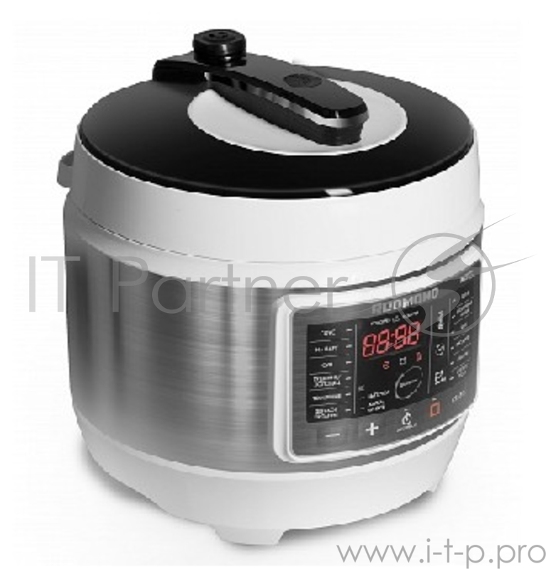 Мультиварка-скороварка Redmond RMC-PM503 5л 900Вт белый/серебристый