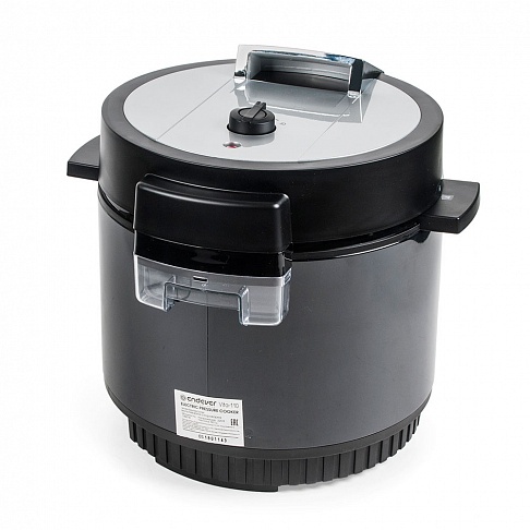 Мультиварка-скороварка Endever Vita 110, 1000Вт, чаша 6л, 16 программ, таймер 24ч, черный/сталь