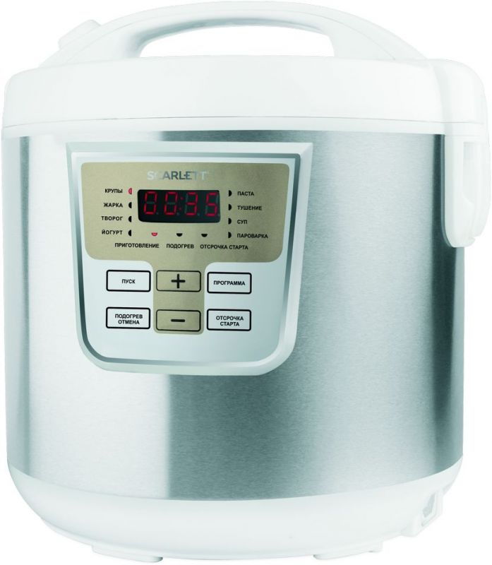 Мультиварка Scarlett SC-MC410S19 5л 860Вт белый