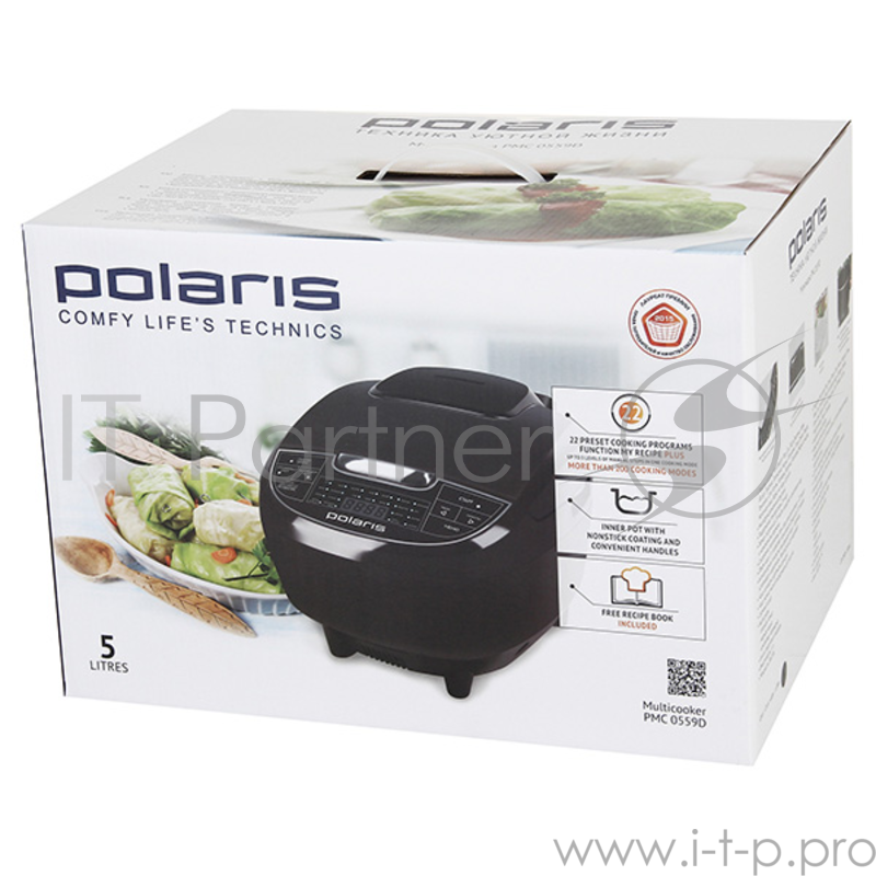 Мультиварка Polaris PMC 0559D кофе