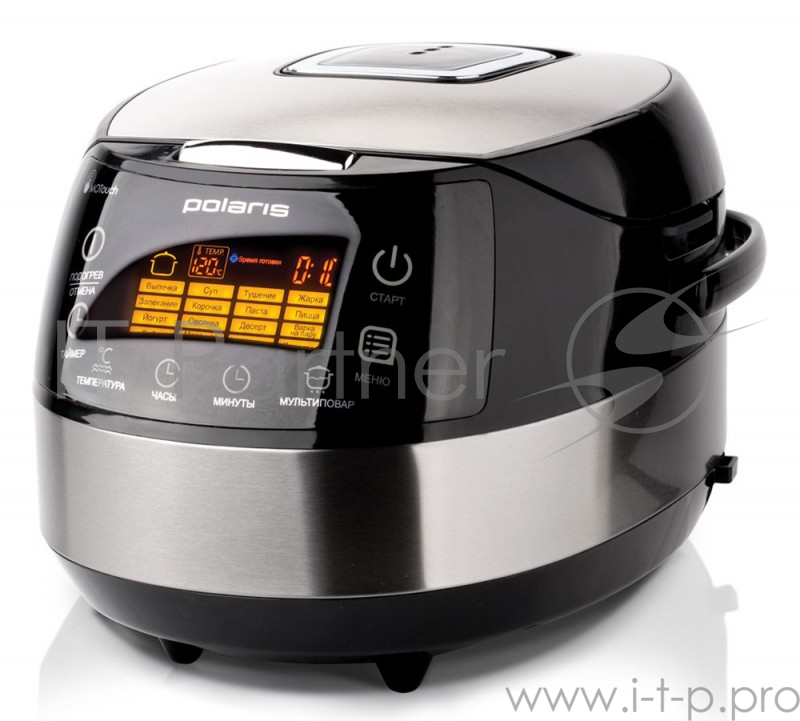 Мультиварка Polaris PMC 0517AD 5л 860Вт серебристый/черный