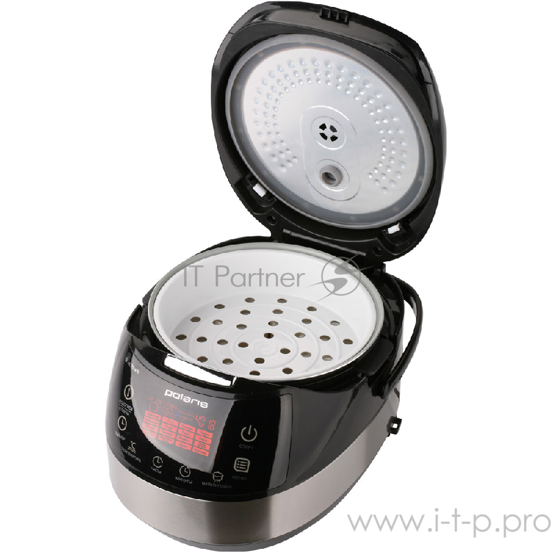 Мультиварка Polaris PMC 0517AD 5л 860Вт серебристый/черный