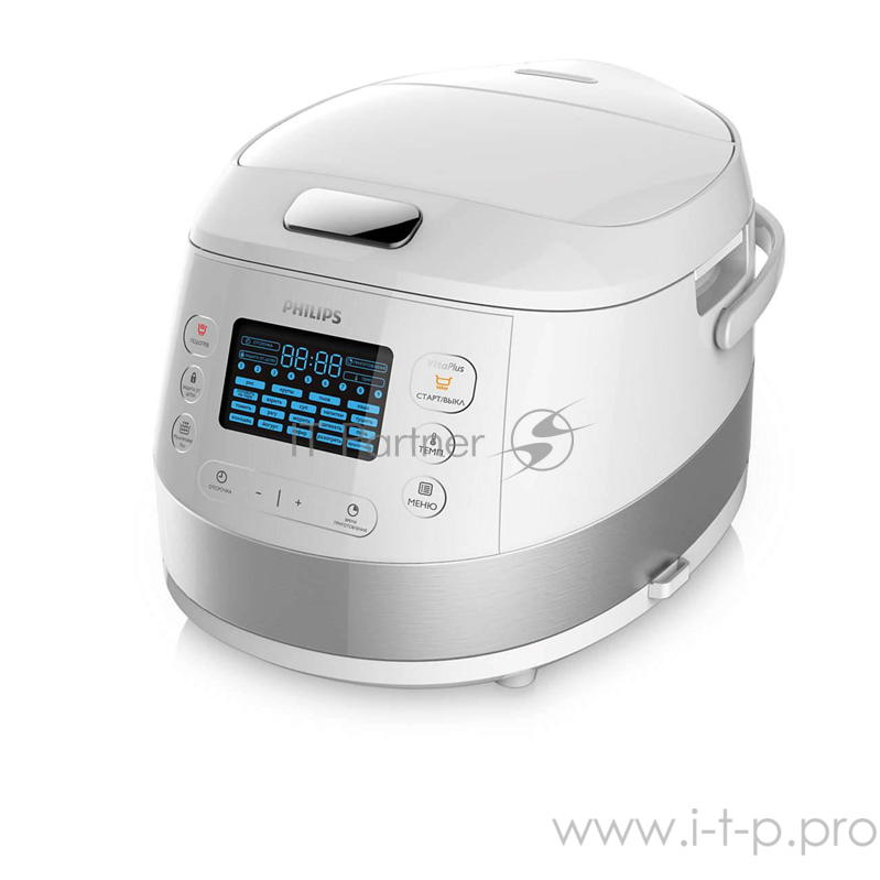 Мультиварка Philips HD4731/03 5л 980Вт белый/серебристый