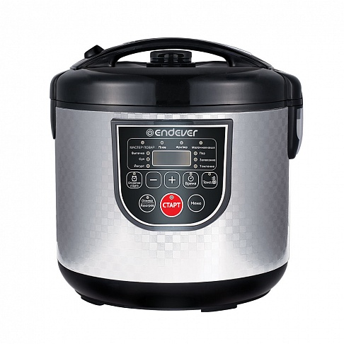 Мультиварка Endever Vita 80 черный/стальной