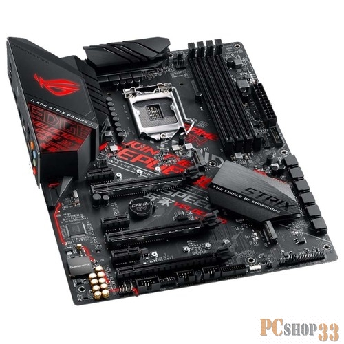 Материнская плата ASUS ROG STRIX Z390-H GAMING RTL {ntel Z390 LGA1151 4xDDR4-4266 2xPCIEX16 1xPCIEX4 3xPCIEX1 2xM.2 6xSATA 10xUSB3.1 4xUSB2.0 HDMI DP ATX}