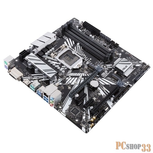 Материнская плата ASUS PRIME Z390M-PLUS, LGA 1151v2, Intel Z390, mATX, Ret