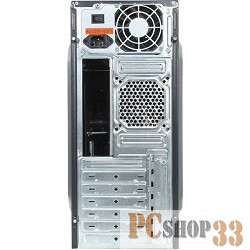Корпуса Exegate EX264158RUS Корпус Miditower Exegate AB-221U Black, БП AB400, 80mm, ATX, 3*SATA, 2*USB+1*USB3.0, Audio