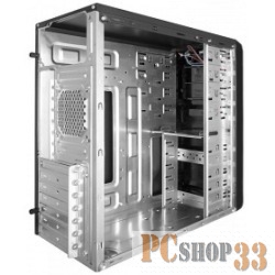 Корпуса Exegate EX264158RUS Корпус Miditower Exegate AB-221U Black, БП AB400, 80mm, ATX, 3*SATA, 2*USB+1*USB3.0, Audio