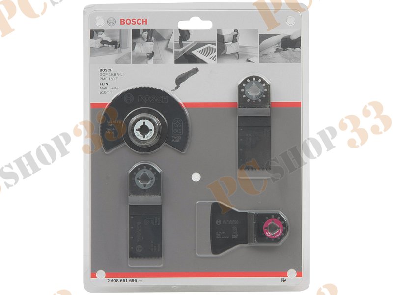 Аксессуар к инструменту - набор Bosch 2608661696, для напольно-монтажных работ