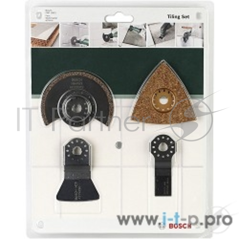 Аксессуар к инструменту - набор Bosch PMF 180E 2609256978, по керамической плитке