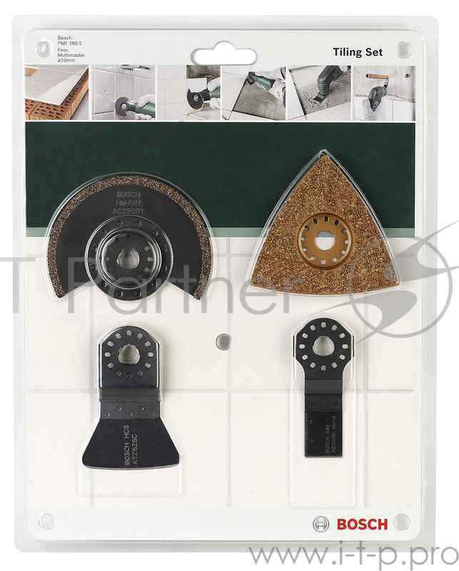 Аксессуар к инструменту - набор Bosch PMF 180E 2609256978, по керамической плитке