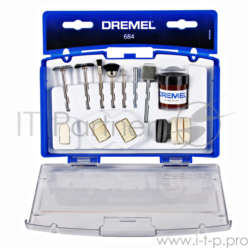Аксессуар к инструменту - набор Dremel 684 26150684JA, для чистки и полировки