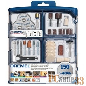 Аксессуар к инструменту - набор Dremel 724-150 2615S724JA, многофункциональный