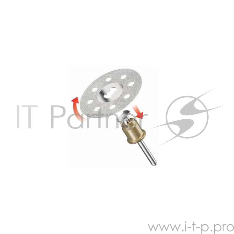 Аксессуар к инструменту - отрезной круг Dremel SC545 2615S545JB, 38мм, для резки особо прочных материалов, алмазный