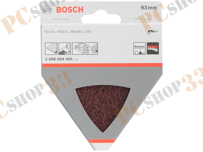Аксессуар к инструменту - шлифматериал Bosch 2608604495