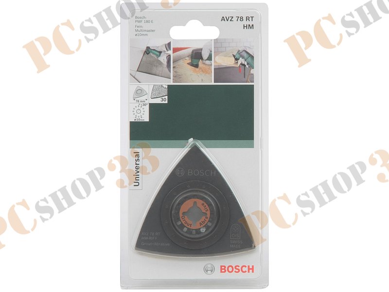 Аксессуар к инструменту - шлифпластина Bosch AVZ 78 RT HM 2609256953