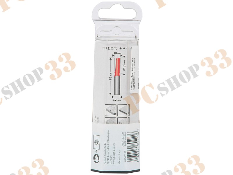 Аксессуар к фрезерной машине фреза Bosch 2608629364, пазовая