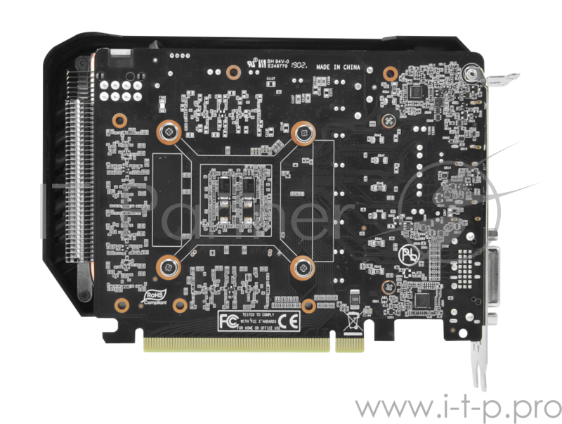 Видеокарта Palit GeForce GTX 1660 StormX OC 6ГБ (GeForce GTX 1660, DDR5, DVI, HDMI, DP) (PCI-E)