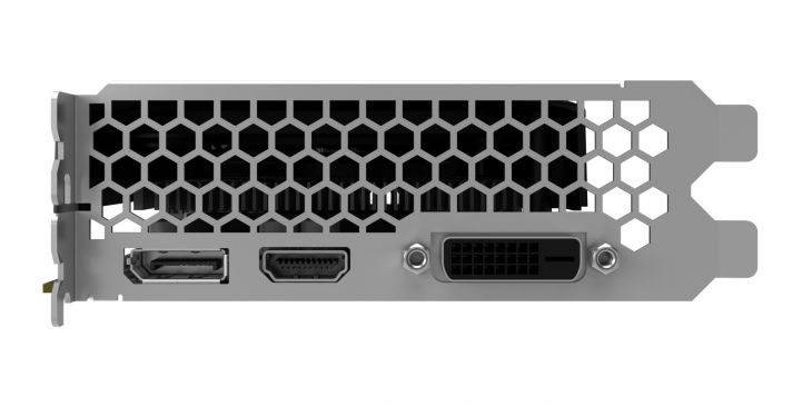 Видеокарта Palit GeForce GTX 1050 Ti Dual 4ГБ (GeForce GTX 1050 Ti, DDR5, DVI, HDMI, DP) (PCI-E)