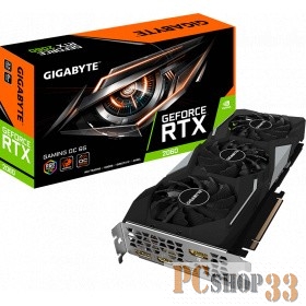Видеокарта GIGABYTE GeForce RTX 2060 GAMING OC PRO 6G 6ГБ GV-N2060GAMINGOC PRO-6GD (GeForce RTX 2060, DDR6, HDMI, 3xDP) (PCI-E)