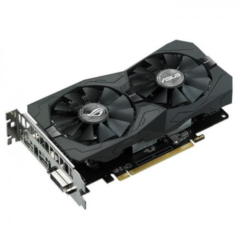 Видеокарта ASUS Radeon RX 560 4ГБ ROG-STRIX-RX560-O4G-GAMING (Radeon RX 560, DDR5, DVI, HDMI, DP) (PCI-E)