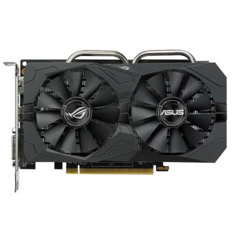 Видеокарта ASUS Radeon RX 560 4ГБ ROG-STRIX-RX560-O4G-GAMING (Radeon RX 560, DDR5, DVI, HDMI, DP) (PCI-E)