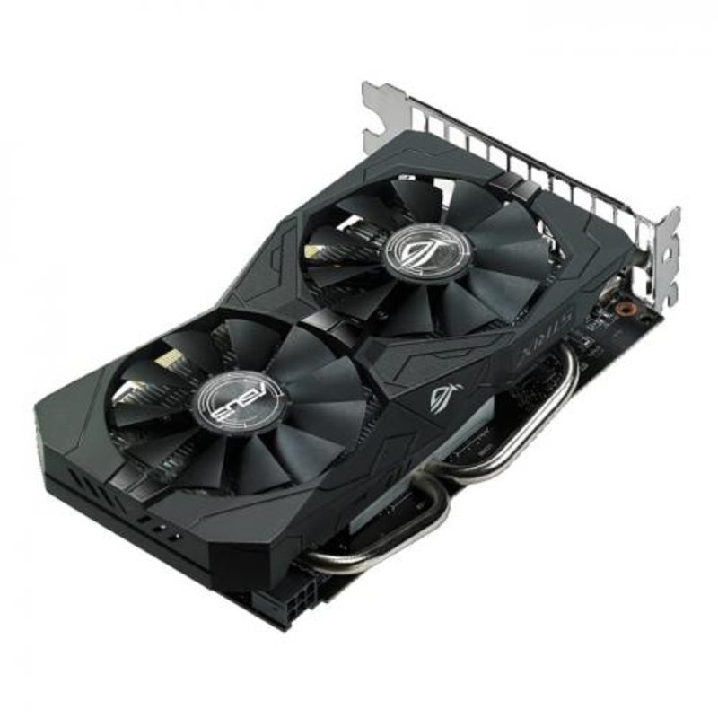 Видеокарта ASUS Radeon RX 560 4ГБ ROG-STRIX-RX560-O4G-GAMING (Radeon RX 560, DDR5, DVI, HDMI, DP) (PCI-E)