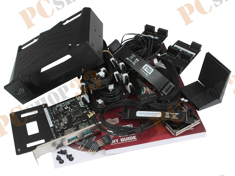 Мат. плата Socket2011-v3 ASUS Rampage V Extreme/U3.1 (iX99, 8xDDR4, M.2, SATA III, RAID, 5xPCI-E, 1Гбит LAN, WiFi, BT, USB3.0, E-ATX)