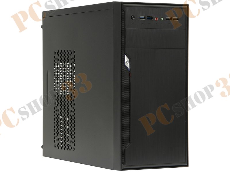 Корпус Minitower Codegen QORi M106B, mATX, черный (без БП)