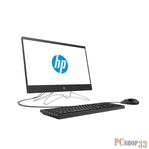 Моноблок HP 22-c0023ur 4GY85EA (Core i3 8130U-2.20ГГц, 4ГБ, 1ТБ, GFMX110, LAN, WiFi, BT, WebCam, 21.5 1920x1080, W10 H) + клавиатура + мышь
