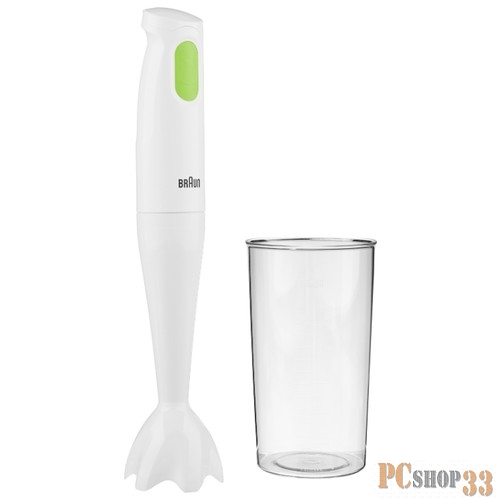 Блендер погружной Braun BRAUN MQ100 SOUP, 450Вт, белый