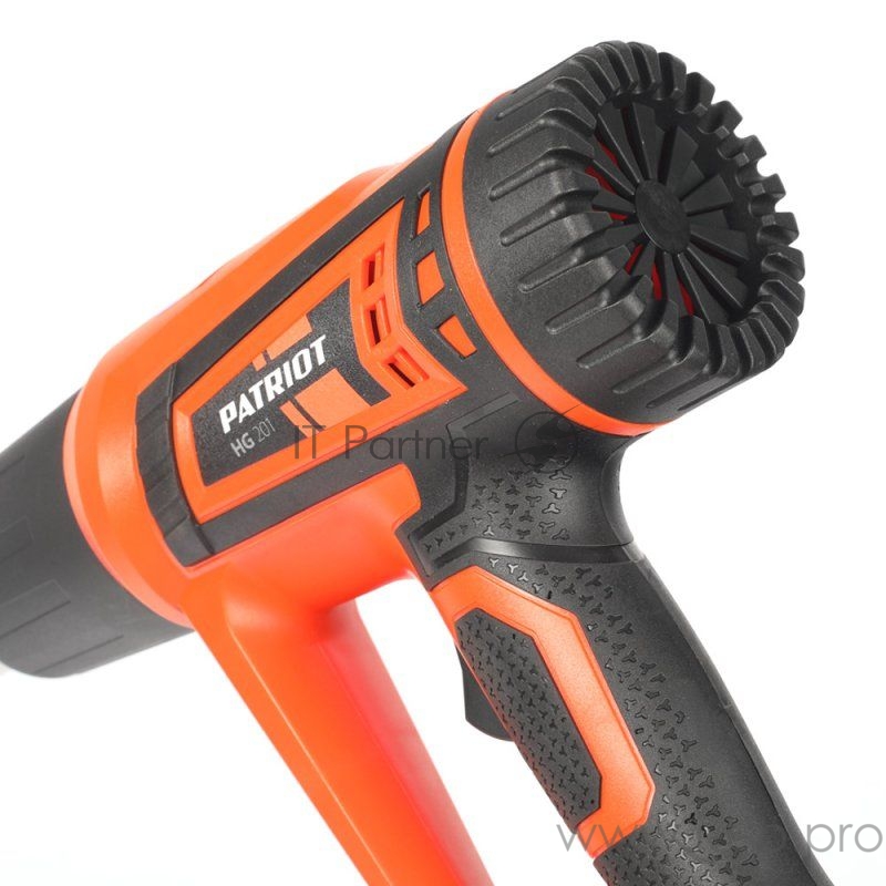 Электроинструменты PATRIOT HG201 The One Фен технический 170301311 { 2000Вт, цветная коробка, стационарное положение }