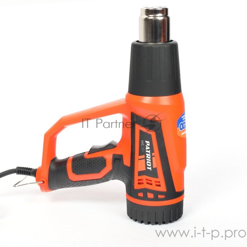 Электроинструменты PATRIOT HG201 The One Фен технический 170301311 { 2000Вт, цветная коробка, стационарное положение }