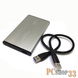 Контейнер для HDD Espada Внешний корпус для установки 2,5” HDD/SSD SATA6G, USB3.0 (HU307S) (43994)