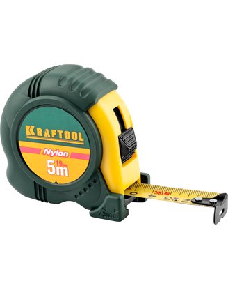 Уровни, рулетки, мерные ленты, линейки, угольники Рулетка KRAFTOOL