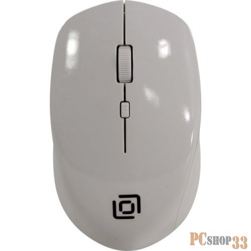 Мышь Oklick 565MW glossy white optical (1000dpi) cordless USB (3but) 1103666
