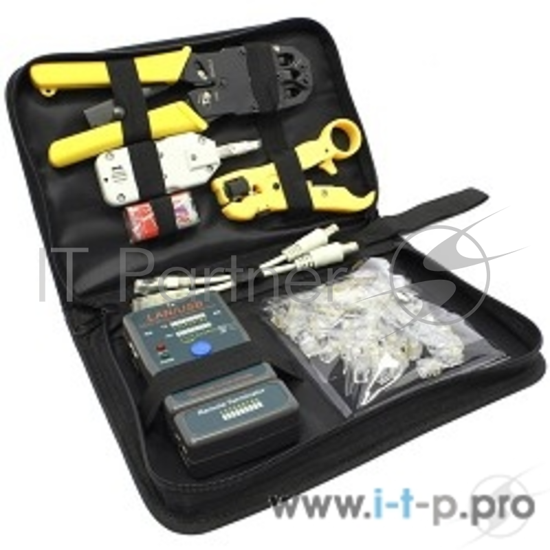 Набор инструментов 5bites TK032 Набор инструментов , клещи LY-T2008R, LY-T2020B, нож LY-T352, тестер LY-CT011, RJ11 x 20шт