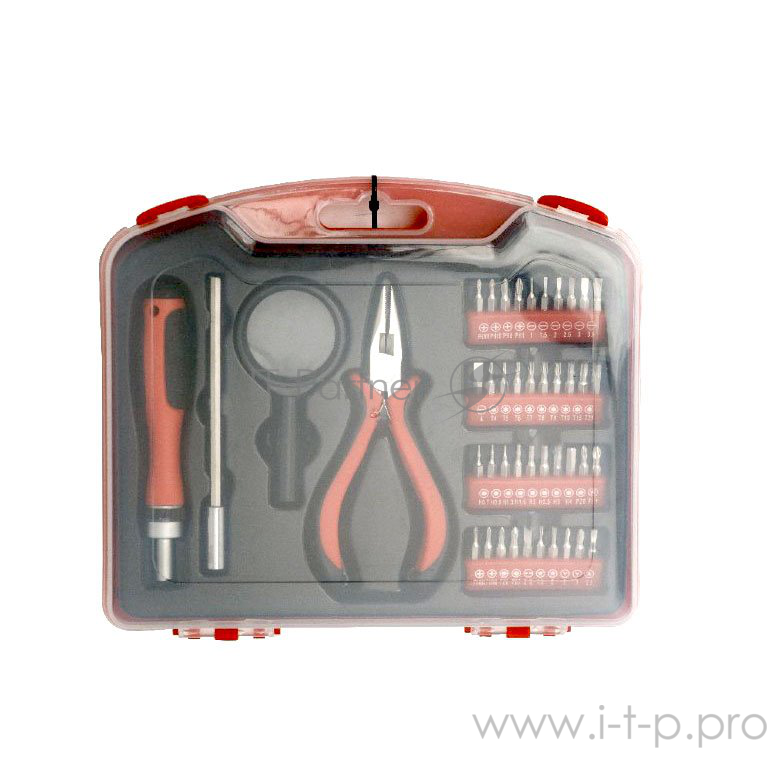 Набор инструментов Cablexpert TK-BASIC-02 набор инструментов (44 предмета)
