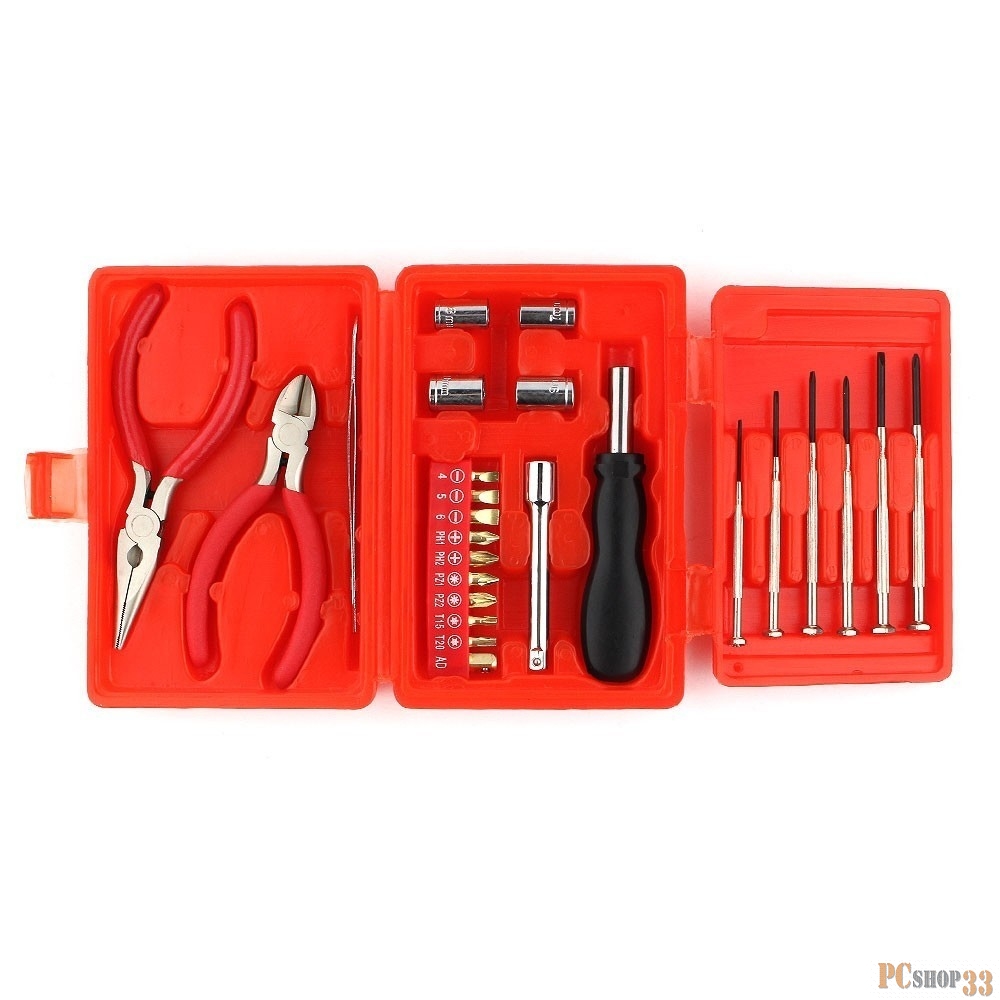 Набор инструментов Cablexpert TK-BASIC-04 Набор инструментов Cablexpert TK-BASIC-04 (25 пр.)