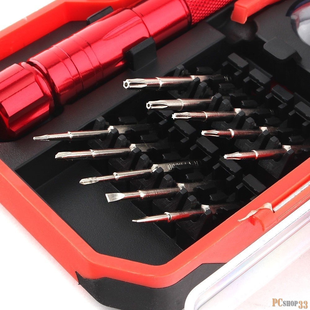 Набор инструментов Cablexpert TK-SD-04 Отвертка с набором бит (17 предметов)