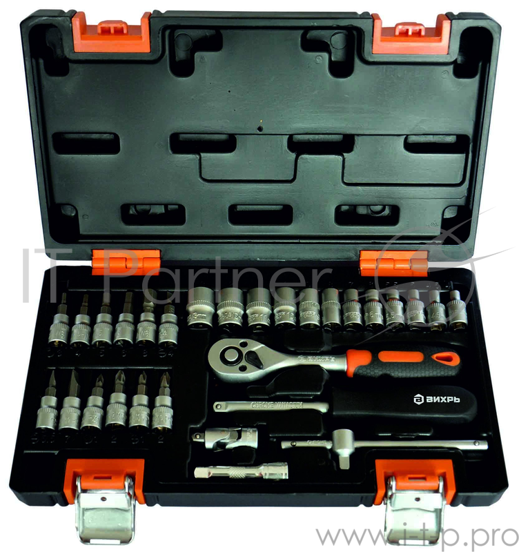 Наборы инструмента ВИХРЬ Набор инструментов 73/6/7/1 { 1/4