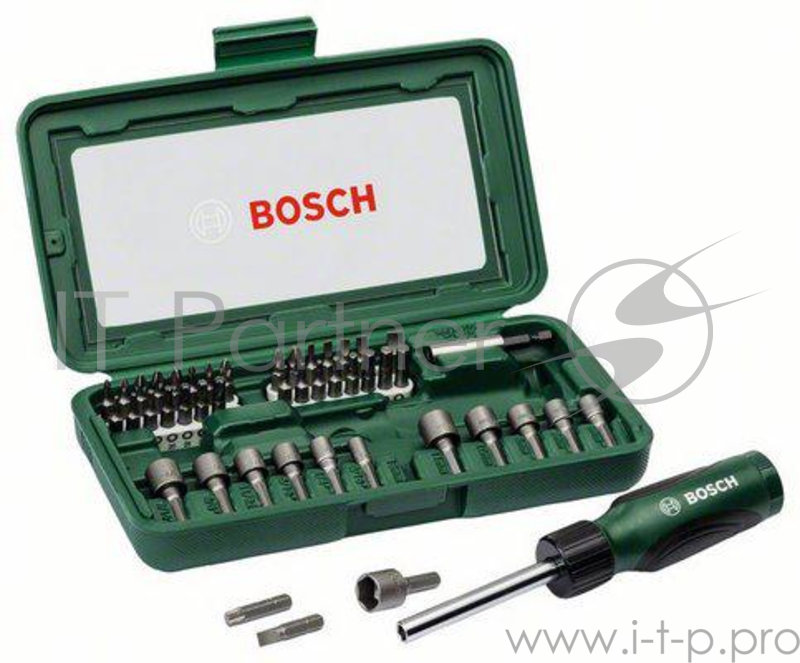 Наборы инструмента Bosch 46-ЧАСТ.НАБОР БИТ/ТОРЦ.КЛЮЧЕЙ PROMOLINE 2607019504