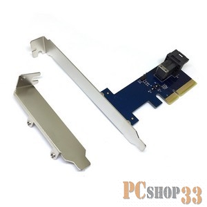 Контроллер Espada Контроллер PCI-E, SFF-8643 U.2, PCIeU2, (43812)