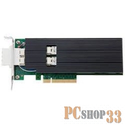 INTEL Сетевые адаптеры Контроллер 2-портовый Ethernet 10GbE CNA dual port Intel X520-SR2 (E10G42BFSRBLK), PCIe 2.0 x8, 2xSFP+ (w SR tranceivers), LP
