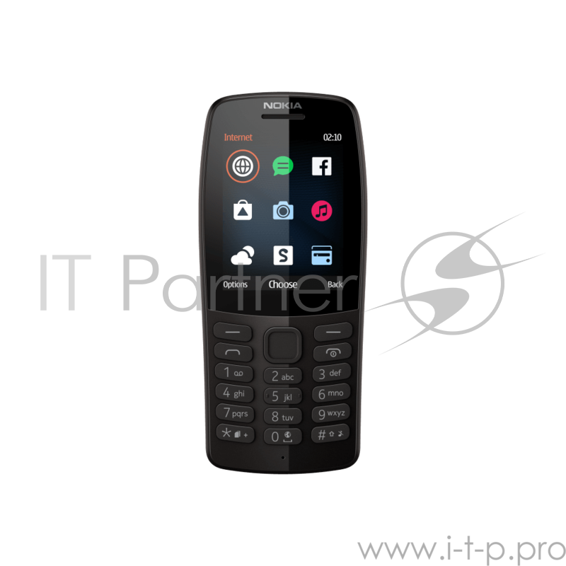 Мобильный телефон Nokia 210 DS Black 16OTRB01A02