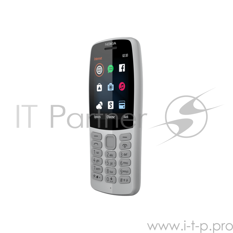Мобильный телефон Nokia 210 DS Gray 16OTRD01A03