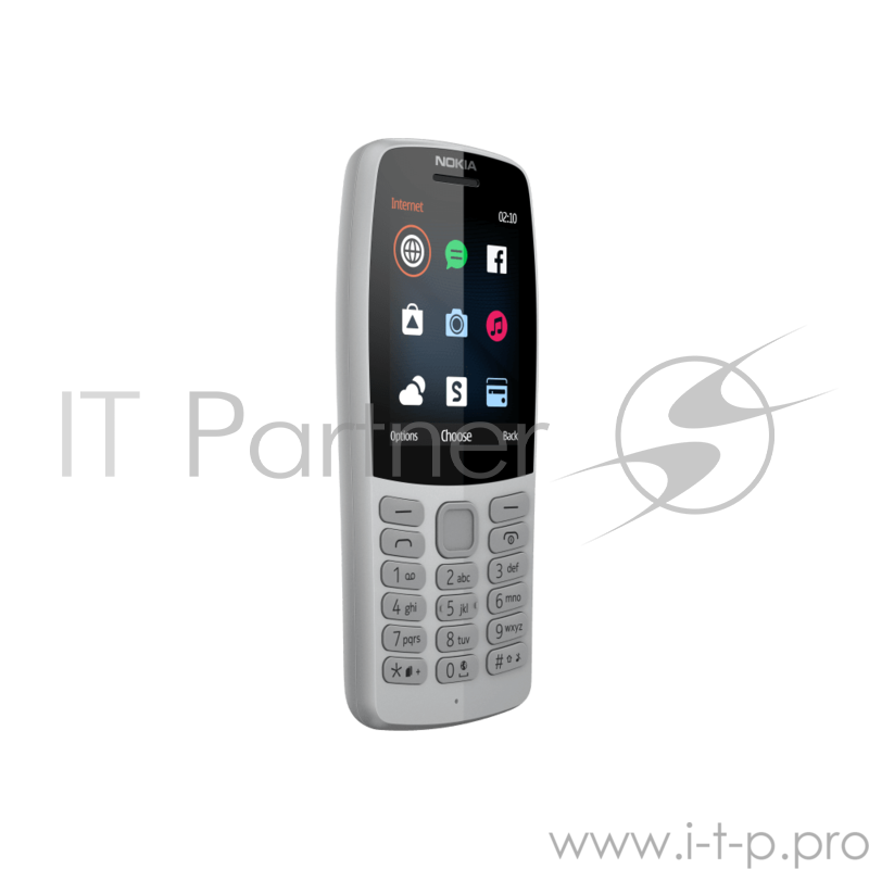 Мобильный телефон Nokia 210 DS Gray 16OTRD01A03