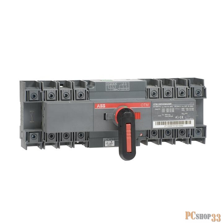 Кулачковые переключатели АВВ 1SCA120097R1001 Реверсивный рубильник OTM125F4CMA230V с моторным приводом 4п